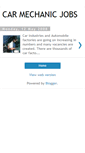 Mobile Screenshot of carmechanicjobs.blogspot.com