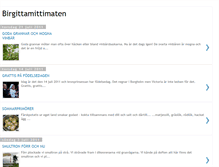 Tablet Screenshot of birgittamittimaten.blogspot.com