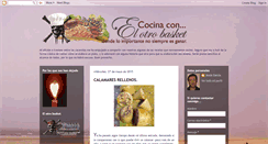 Desktop Screenshot of cocinaconelotrobasket.blogspot.com