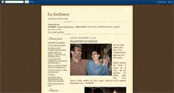 Desktop Screenshot of lajardinera.blogspot.com