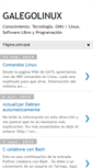 Mobile Screenshot of galegolinux.blogspot.com