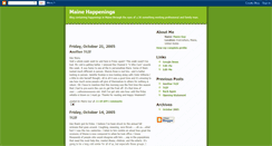 Desktop Screenshot of mainestuff.blogspot.com