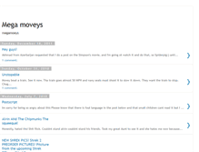 Tablet Screenshot of mega-moveys.blogspot.com