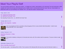 Tablet Screenshot of myplayfulself.blogspot.com