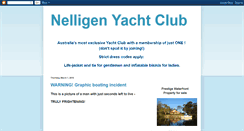 Desktop Screenshot of nelligenyachtclub.blogspot.com