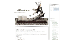 Desktop Screenshot of differentart.blogspot.com