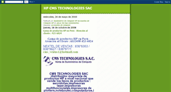 Desktop Screenshot of hpcmstechnologies.blogspot.com