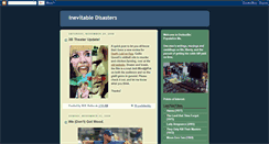 Desktop Screenshot of inevitabledisasters.blogspot.com
