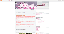 Desktop Screenshot of mayra-andresen.blogspot.com