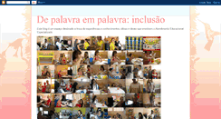 Desktop Screenshot of depalavraempalavrainclusao.blogspot.com