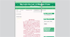 Desktop Screenshot of lwinkolat.blogspot.com