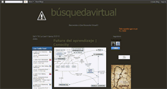 Desktop Screenshot of busquedavirtual.blogspot.com