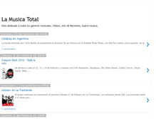 Tablet Screenshot of lamusicatotal.blogspot.com