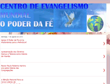 Tablet Screenshot of igrejaopoderdafeviamao.blogspot.com
