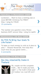 Mobile Screenshot of magichundred.blogspot.com