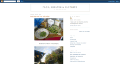 Desktop Screenshot of foodshelterclothing.blogspot.com
