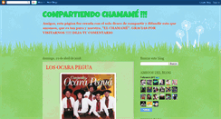 Desktop Screenshot of conalmadechamame.blogspot.com