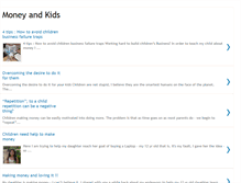 Tablet Screenshot of money-and-kids.blogspot.com