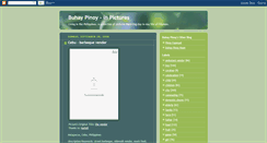 Desktop Screenshot of filipinolifeinpictures.blogspot.com