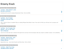Tablet Screenshot of kreamykrack.blogspot.com