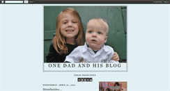 Desktop Screenshot of onedadandhisblog.blogspot.com