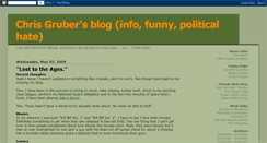 Desktop Screenshot of chrisgruber.blogspot.com