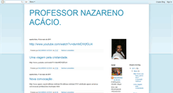 Desktop Screenshot of professornazarenoaccio.blogspot.com