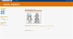 Desktop Screenshot of bankjagriti.blogspot.com