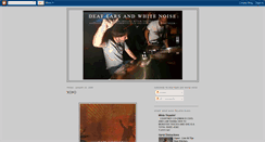 Desktop Screenshot of deafearswhitenoise.blogspot.com