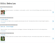 Tablet Screenshot of debrava.blogspot.com