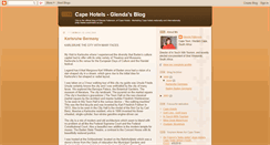 Desktop Screenshot of capehotels.blogspot.com