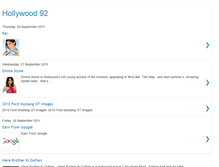 Tablet Screenshot of hollywood92.blogspot.com