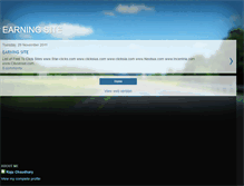 Tablet Screenshot of earningsite2011.blogspot.com