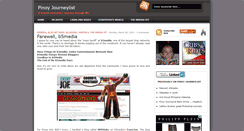Desktop Screenshot of pinoyjourneylist.blogspot.com