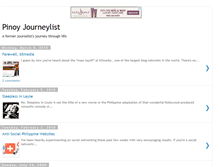 Tablet Screenshot of pinoyjourneylist.blogspot.com