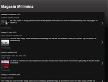 Tablet Screenshot of magasinmillimina.blogspot.com