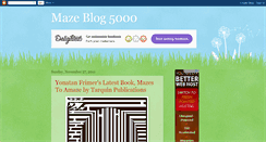 Desktop Screenshot of maze-blog-5000.blogspot.com