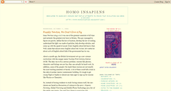 Desktop Screenshot of homoinsapiens.blogspot.com