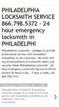 Mobile Screenshot of locksmithphiladelphia.blogspot.com