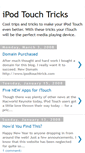 Mobile Screenshot of ipodtouchtrick.blogspot.com