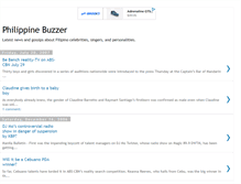 Tablet Screenshot of pinoybuzzer.blogspot.com