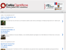 Tablet Screenshot of cafescientificos.blogspot.com