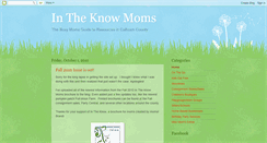 Desktop Screenshot of in-the-know-moms.blogspot.com