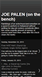 Mobile Screenshot of joepalen.blogspot.com