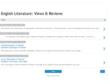 Tablet Screenshot of englishliteratureviewsreviews.blogspot.com