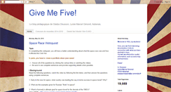 Desktop Screenshot of giveme5-gimond.blogspot.com