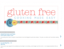 Tablet Screenshot of gluten-freecookingmadeeasy.blogspot.com