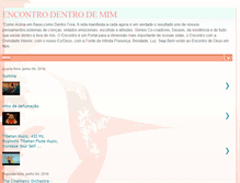Tablet Screenshot of encontrodentrodemim.blogspot.com
