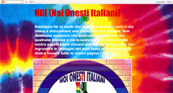 Desktop Screenshot of noionestiitaliani.blogspot.com