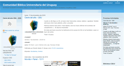 Desktop Screenshot of comunidadbiblica.blogspot.com